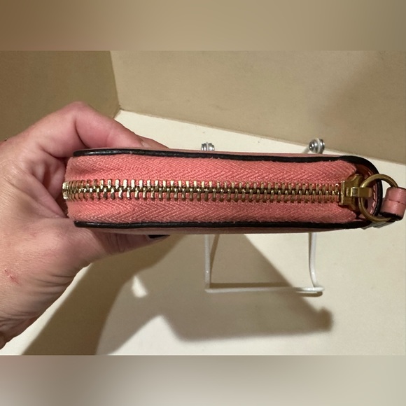 Gucci LTD Edition Pink Bow Marmont Long Zip Wallet - Picture 4 of 10